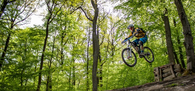 Spaßiger Samstag auf dem Flowtrail Stromberg