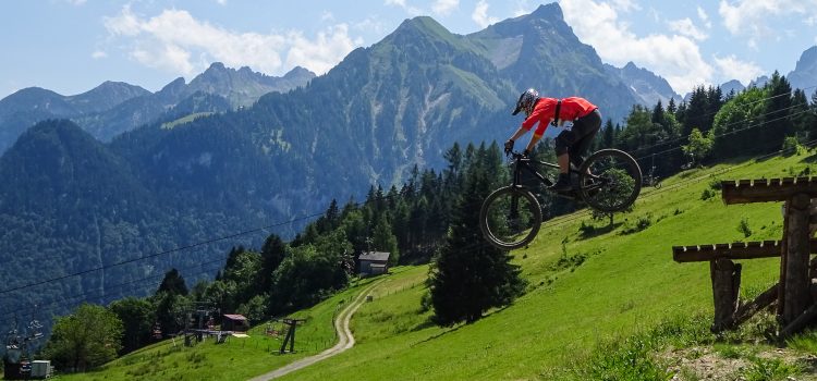 Alpentour in Au/Schoppernau und Bikepark Brandnertal