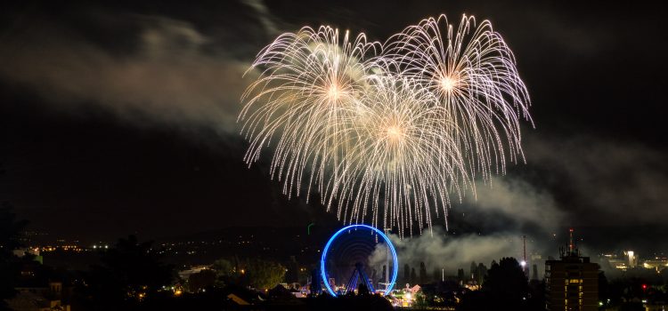 Jahrmarkt Bad Kreuznach 2017: Großes Höhenfeuerwerk zum Abschluss