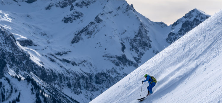 Skitour Falzer Kopf: Traumwetter & guter Schnee